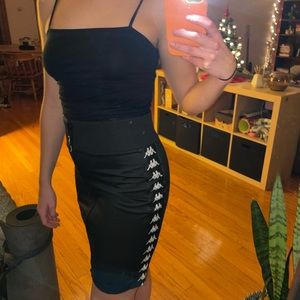 Kappa zip up skirt